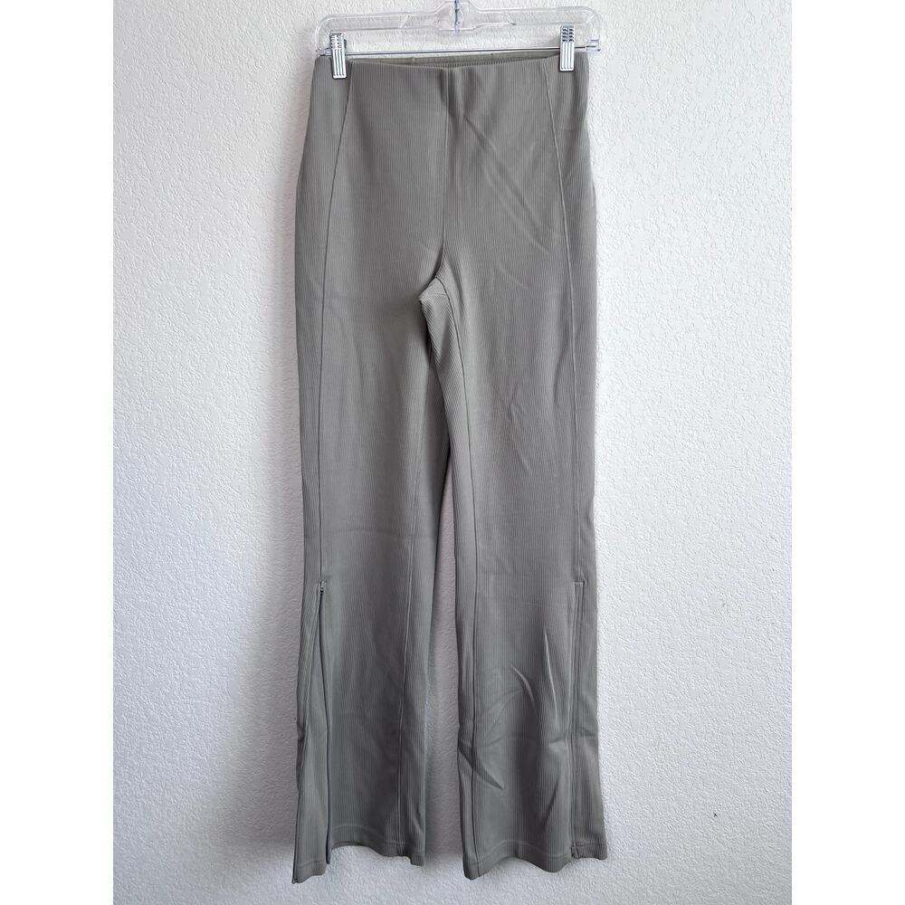 Lululemon Ribbed Softstreme Flared Zip Pants Size 6